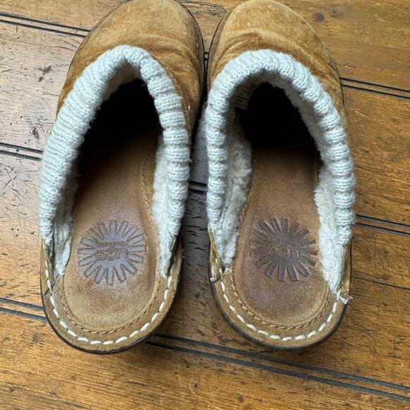 UGG‎ clogs suede small US size 5 Preloved - Picture 2 of 6